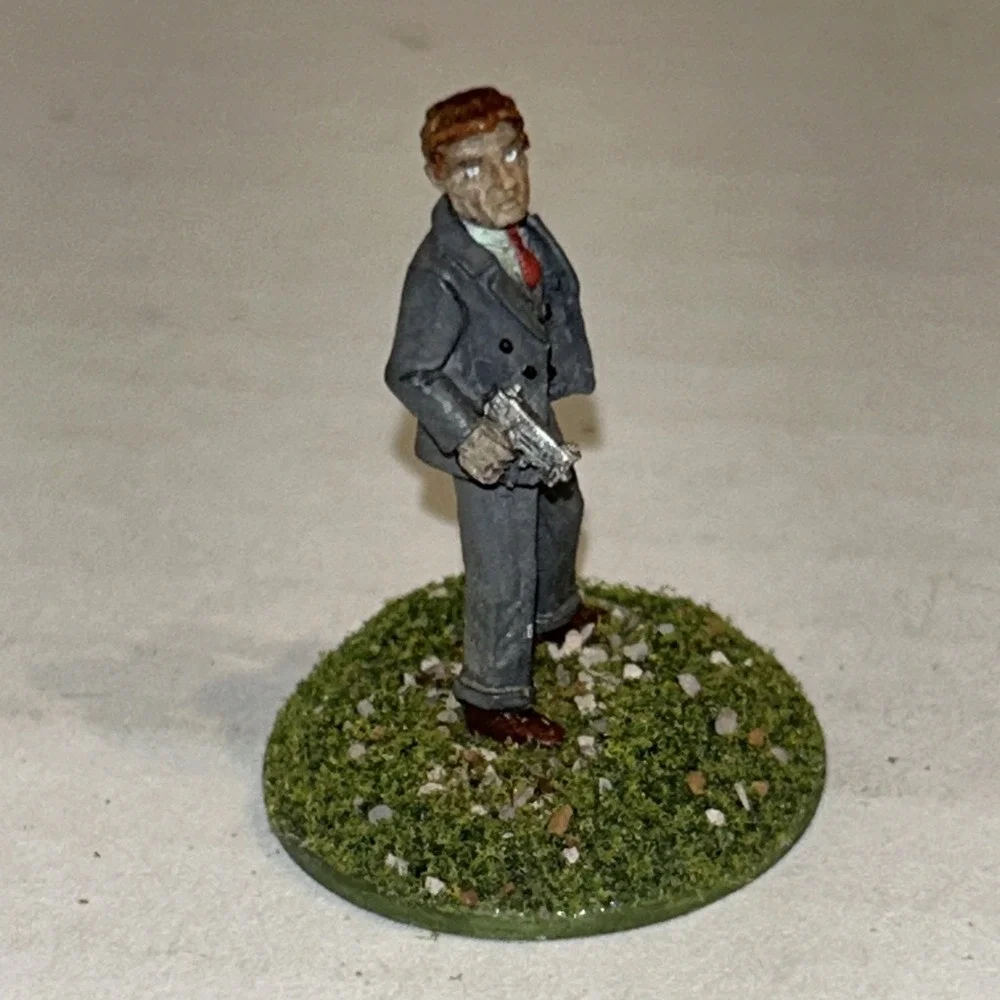 Ral Partha Warhammer Metal Painted‎ Miniature Agent Businessman Undercover Spy